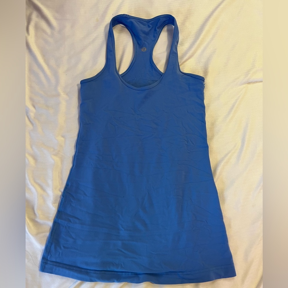 Blue Lululemon Size 4 Tank Top